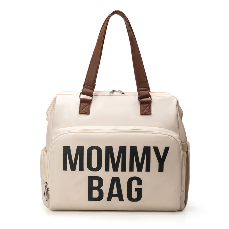 ZIBUYU Diaper Bag Mommy Tote Bag Oxford Cloth Mommy Bag Backpack Shoulder Bag Multi Layer Waterproof Portable Diaper Bag Backpack Travel Mommy Tote Bag, Beige. ZIBUYU Diaper Bag Mommy Tote Bag Oxford Cloth Mommy Bag Backpack Shoulder Bag Multi Layer Waterproof Portable Diaper Bag Backpack Travel Mommy Tote Bag, Beige.